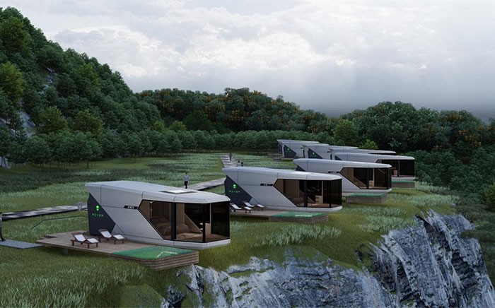 V309N Space Capsule House