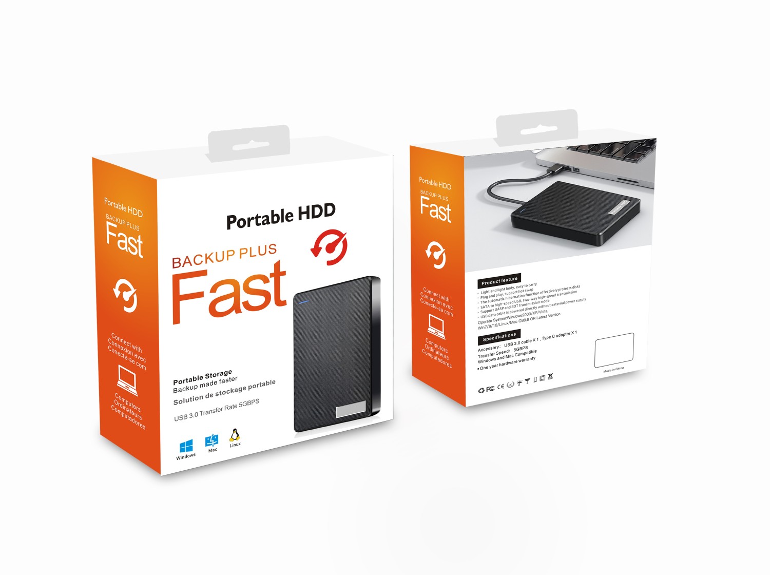 1TB portage storage (HDD)